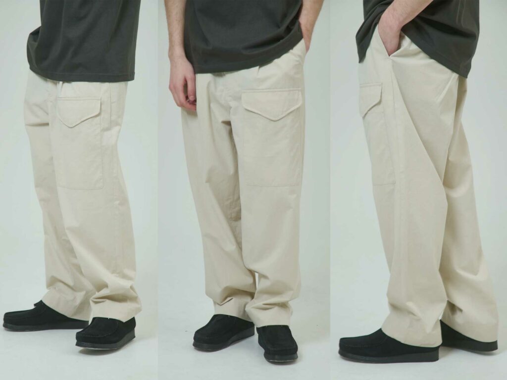 Cabaret Poval 2026 SSの新入荷アイテム、BD Trousers (BDトラウザース)の紹介です。